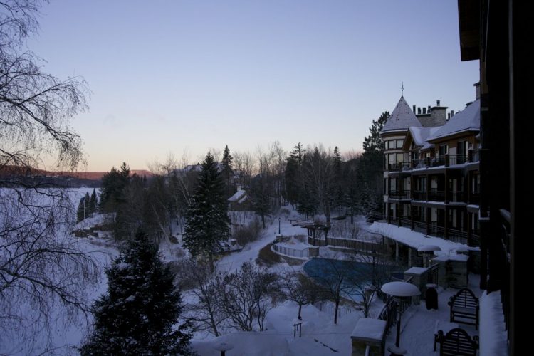 time is a luxury, Mont Tremblant, Hotel Quintessence