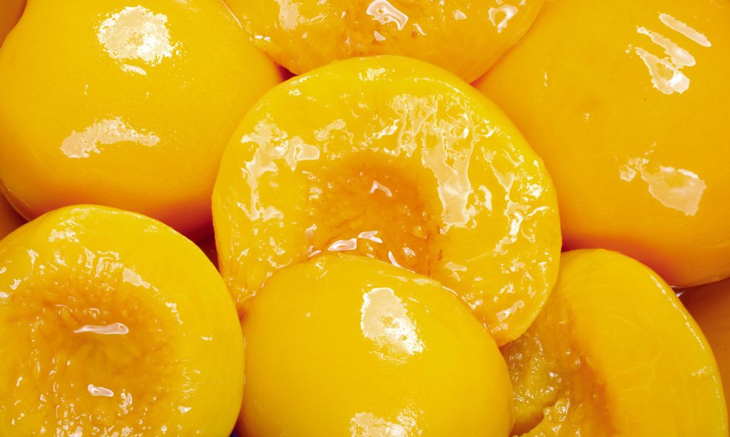 Is Canned Fruit Good for You? These Peaches Definitely Are California peaches, peaches, canned peaches, cling peaches, cooking with canned peaches, health benefits of peaches, pork tenderloin, Vitamin E
