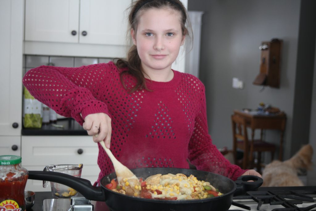 Monterey Chicken Fajitas, Campbell's, fajitas, 