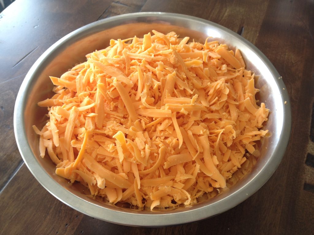Mac and Cheese: Shredded Cheddar