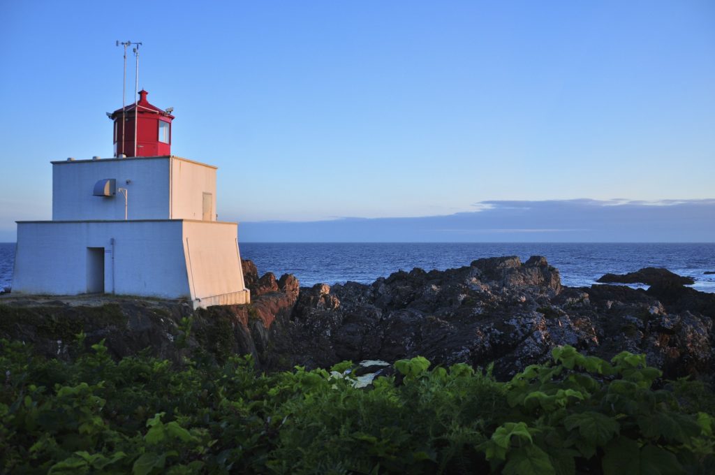 Amphitrite Lighthouse on the Wild Pacific Trail.