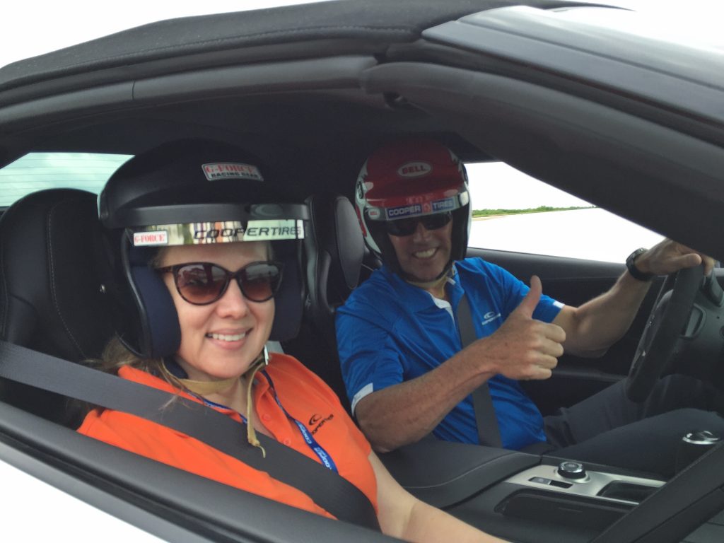 Burning Rubber on the Cooper Tire Test Track Cooper Racing