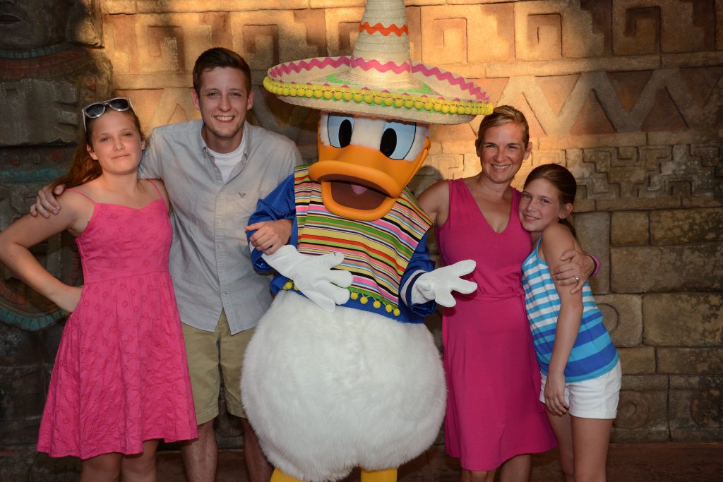Disney with Teens, Donald Duck at Disney