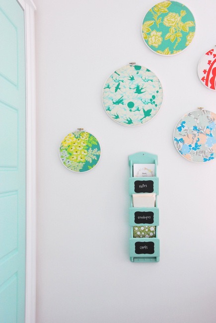 Thrift Store DIY - mailholder