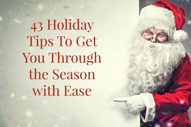 holiday tips