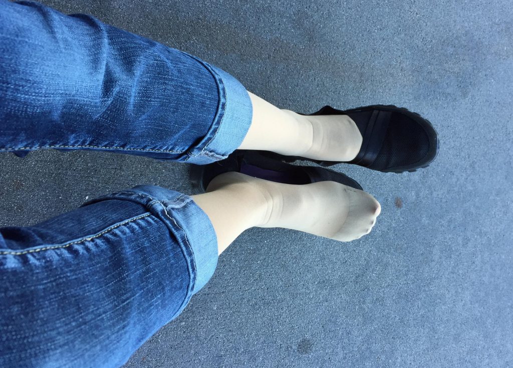 How to go from Disney World virgin to pro with six simple tips, including being the early bird and using the app to navigate the park. Wear support hose and comfy shoes. Not sexy, but you'll be comfortable.