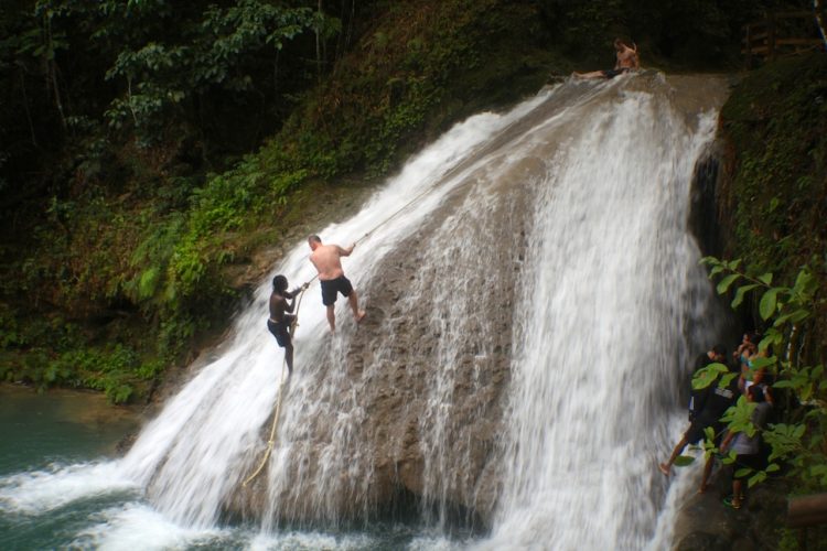 Waterfalls in Jamaica The Blue Hole