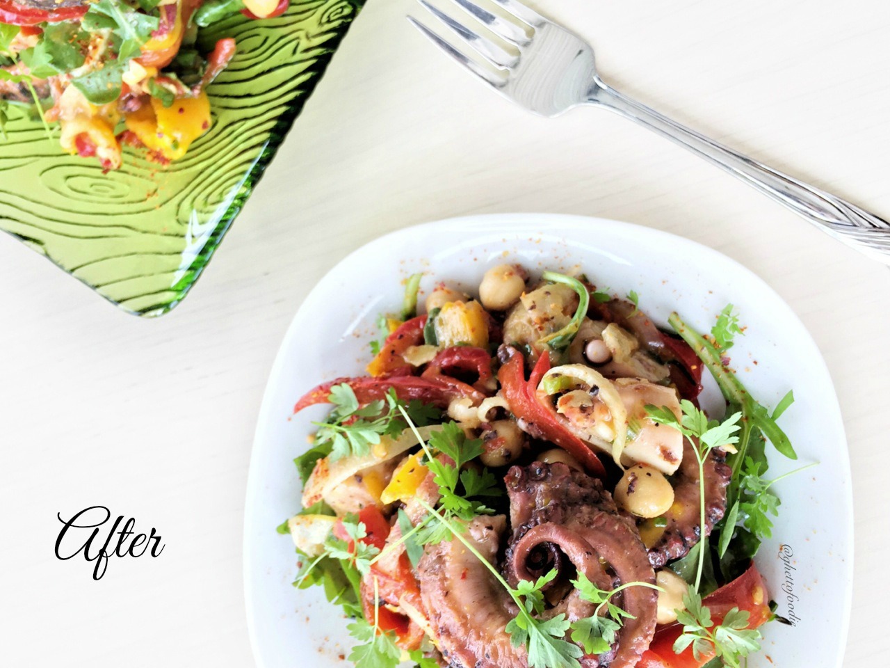 food photography tips and tricks, before and after