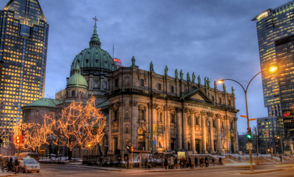 For Canadians suffering with travel itch, it's now time to plan a staycation and travel the world in Canada. We have homegrown options to compare to some of the greatest places in the world and this summer vacation will still be one to remember! Cathédral Marie-Reine-du-Monde