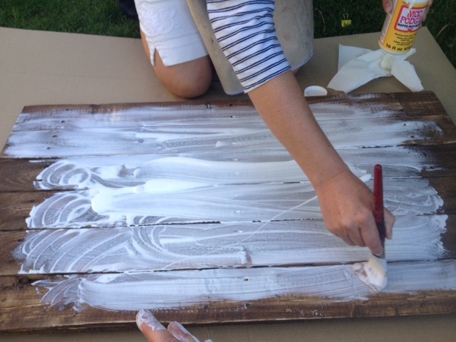 I'm not about to tell you that there's isn't planning and commitment necessary to make the vintage map on wood project, but the results will be worth it. And the steps are simple to follow Step 5-3