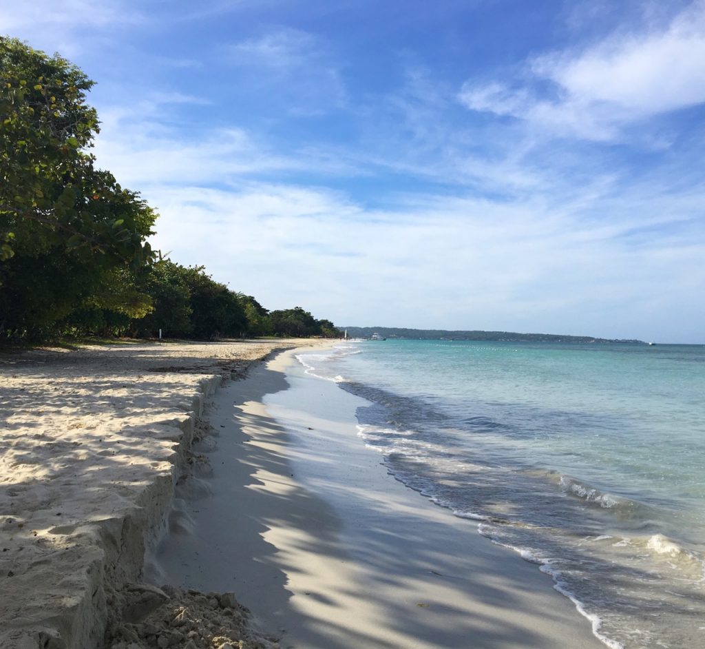 Couples Swept Away Negril, walk along Negril's 7 Mile Beach