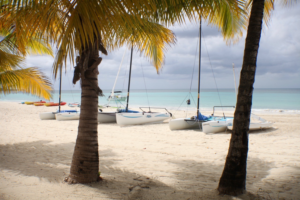 couples swept away negril, beach shot