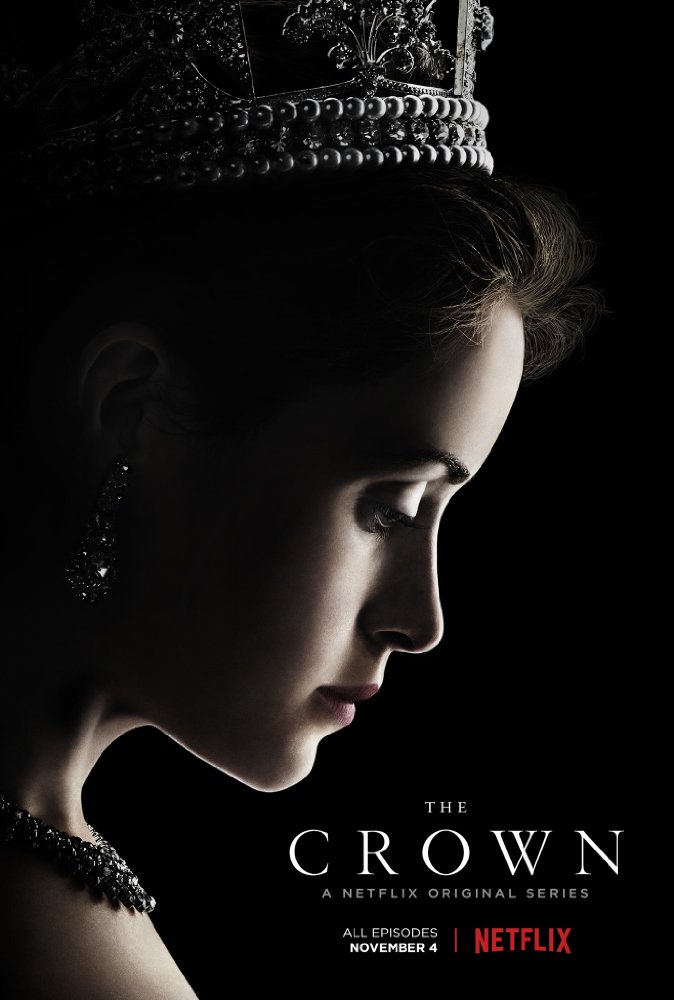 Netflix's new original show, The Crown, is a beautifully shot and acted show that tells the story of Queen Elizabeth II's reign after her father, King George VI, dies in 1952. the-crown-show-poster