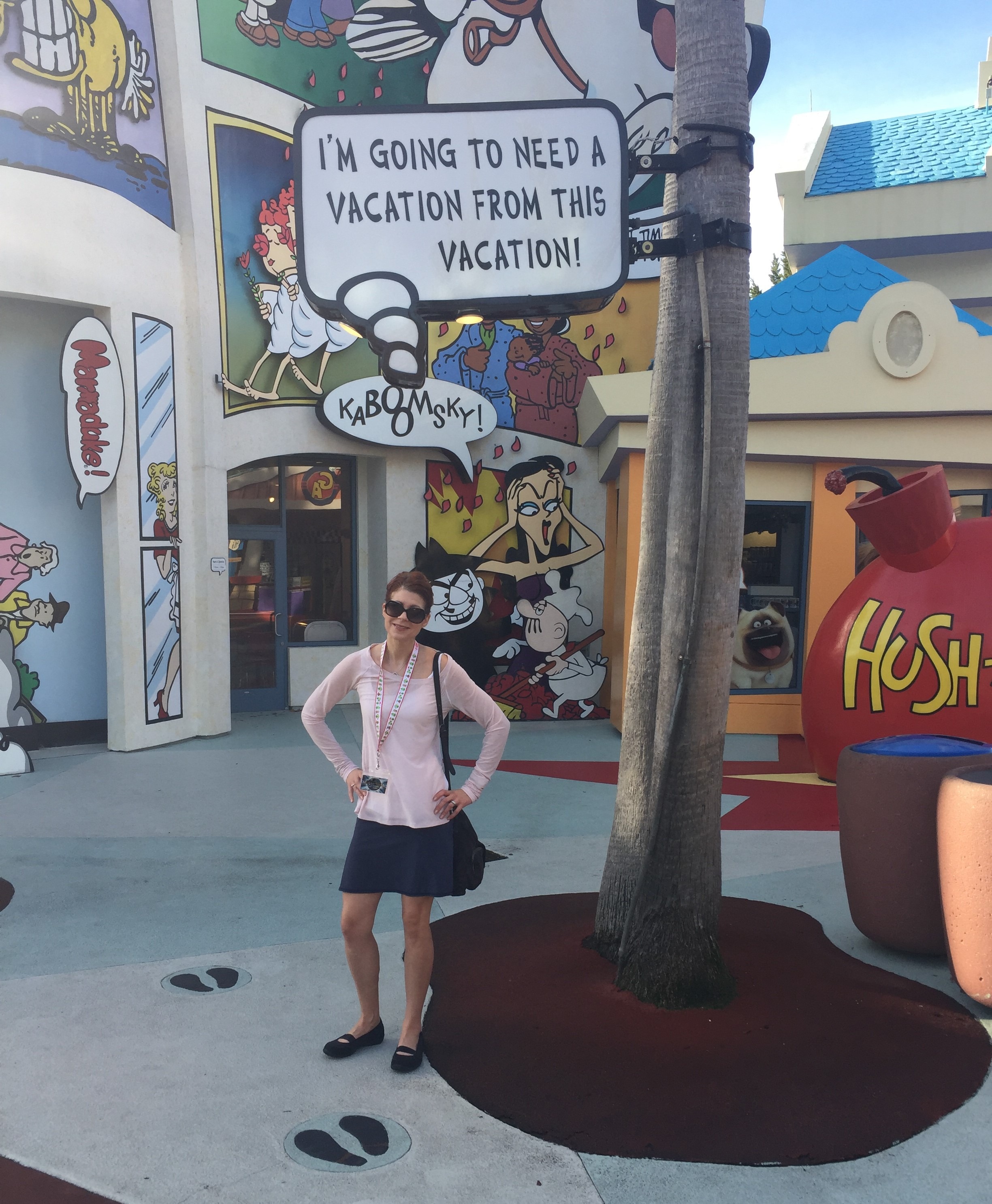As far as theme parks go, Universal Studios packs in all the adventure and thrills you can handle. The rides are faster and the thrills are bigger. Nicole_at_universal