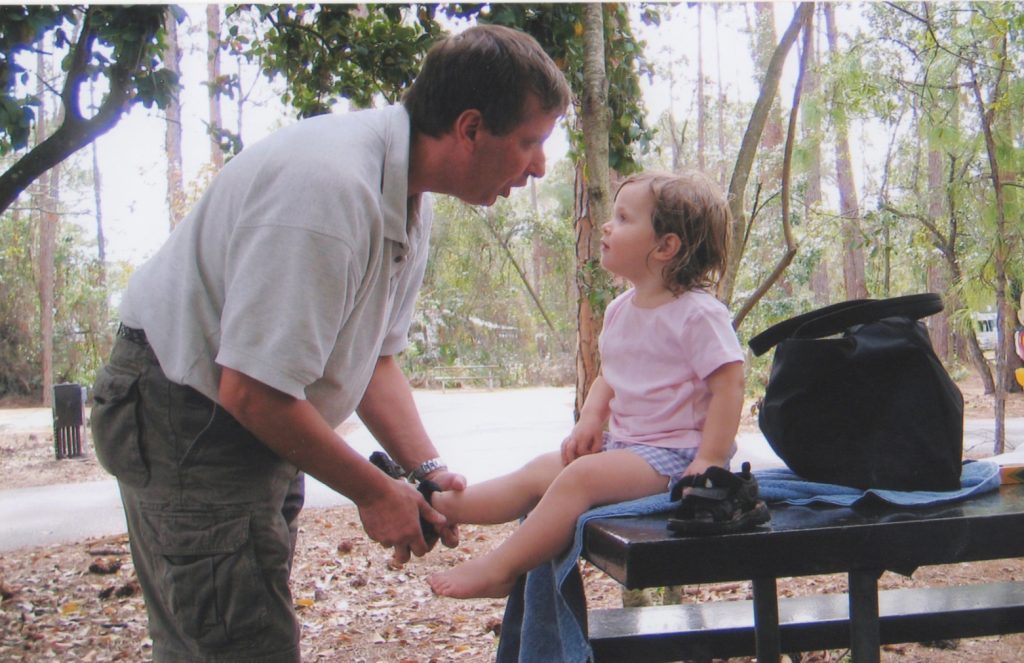 RV escape, taking time to connect, father daughter time