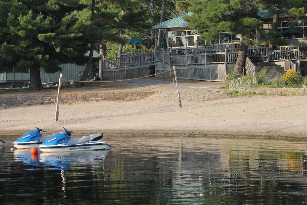 West Beach at Delawana Resort