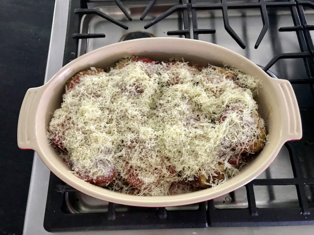 Easy Eggplant Parmigiana