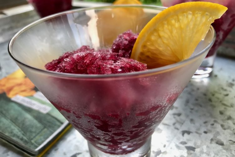 Frozen Sangria, Great for parties, make ahead