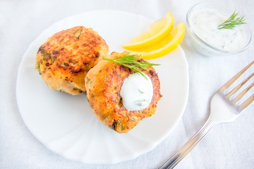 salmon cakes