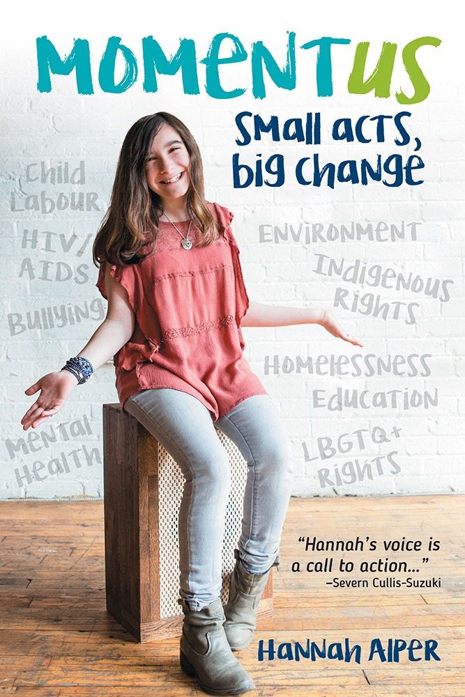 MOMENTUS Small Acts Big Change Hannah Alper Book Cover