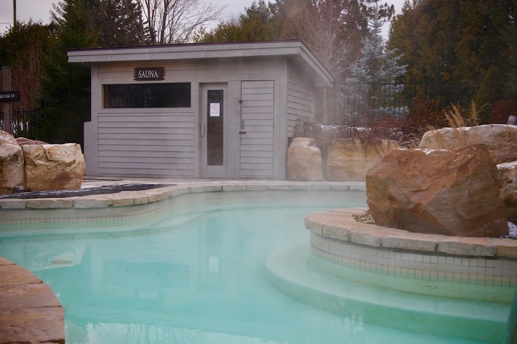 Manoir Saint Sauveur, Thermal Experience, Outdoor hot tub, spa