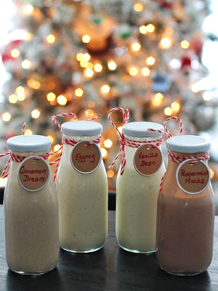 Homemade Christmas Creamers