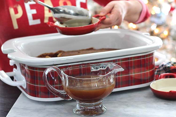 slow cooker sticky toffee pudding