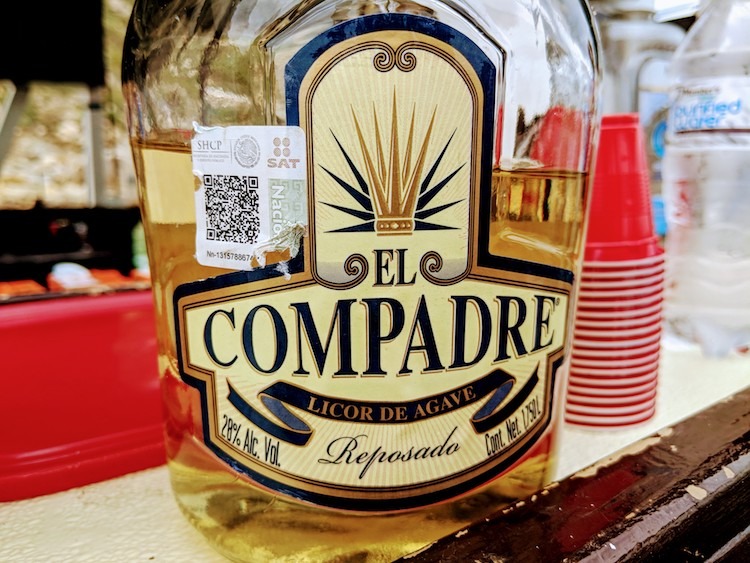 Tequila on the Canexican Tour flows freely.