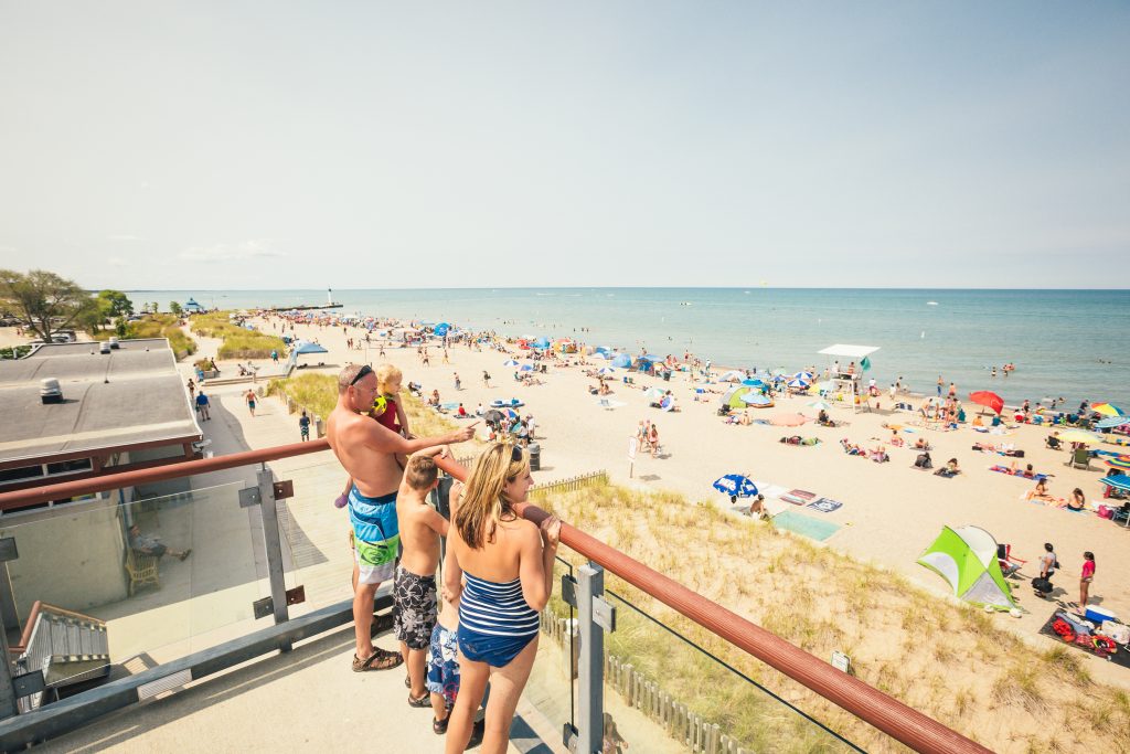 Grand Bend - one of the best Ontario beaches for kids