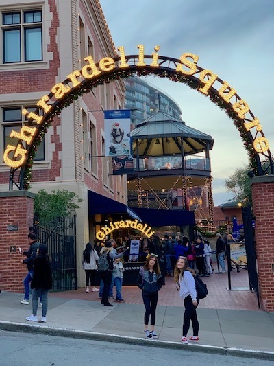 stuck in San Francisco, Ghirardelli Square San Francisco