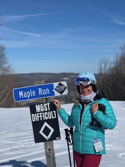 titus mountain, ski weekend