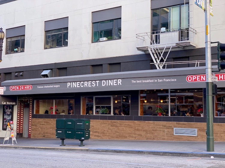 stuck in San Francisco, diner, where to eat