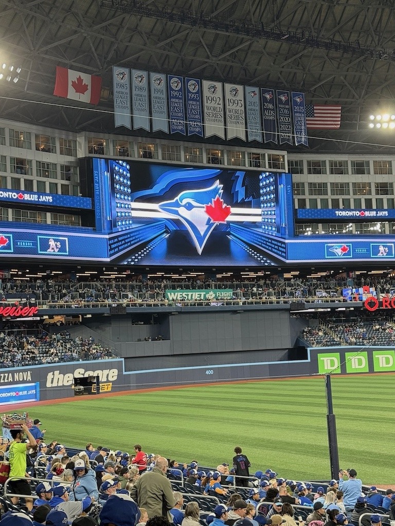 Toronto with teens and young adults sports scene