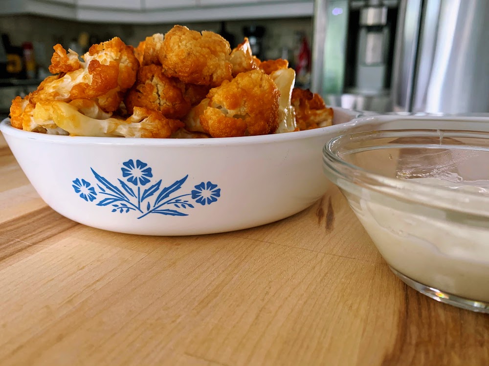 Buffalo Cauliflower Bites