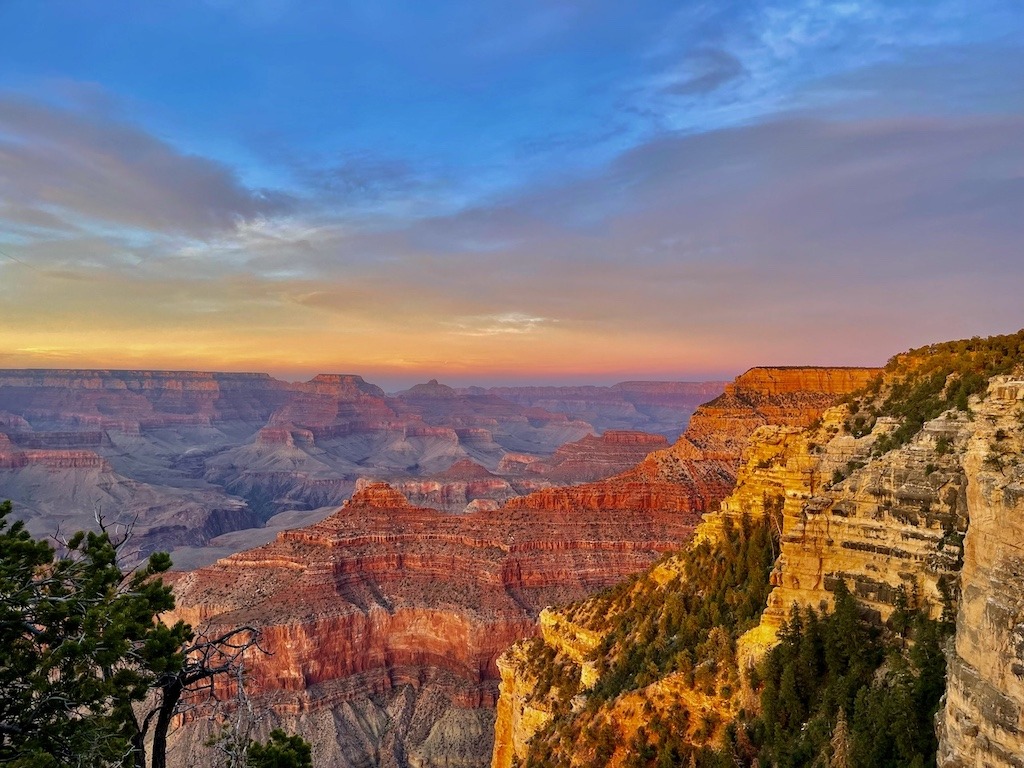 Grand Canyon at sunset