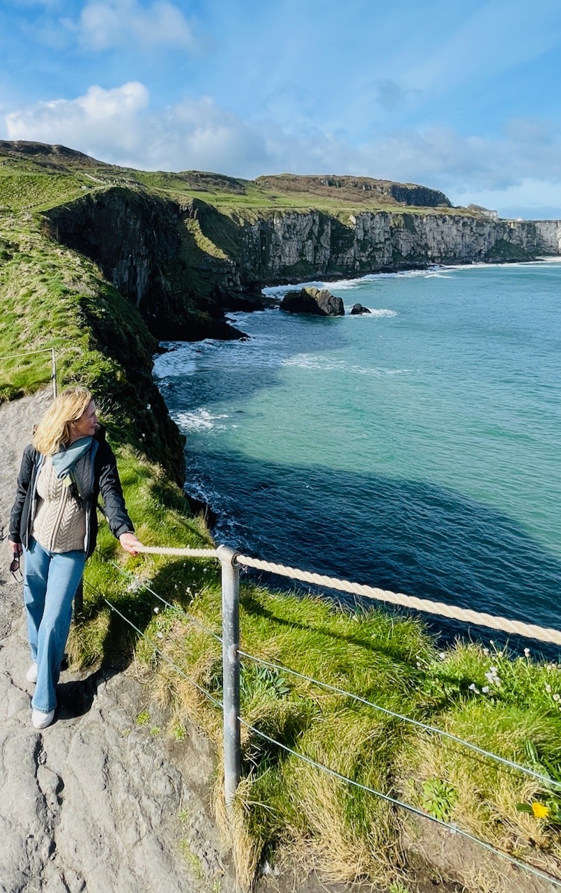 Bushmills village and Causeway Coast Northern Ireland