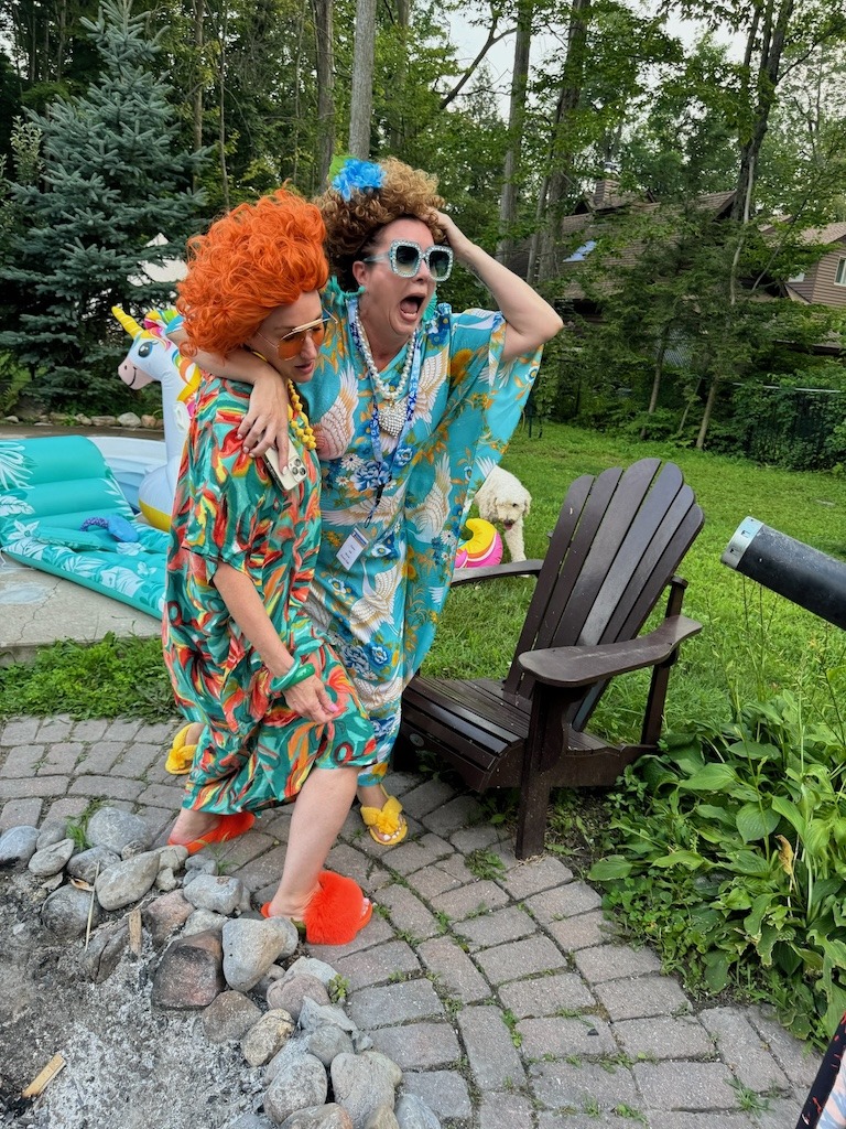 Instagram image of Mrs. Roper Party in action
