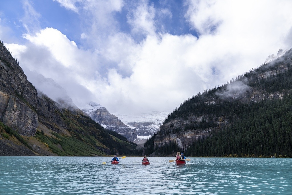 Canadian travel alternatives, Lake Louise instead of Lake Tahoe