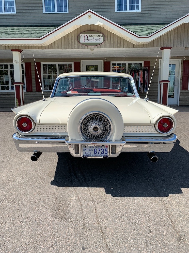 Classic car parked in Baddeck