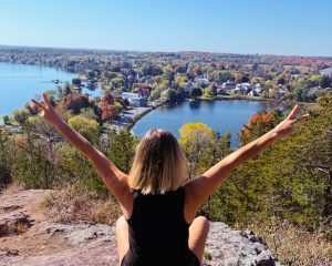 Spy Rock overlooking Westport