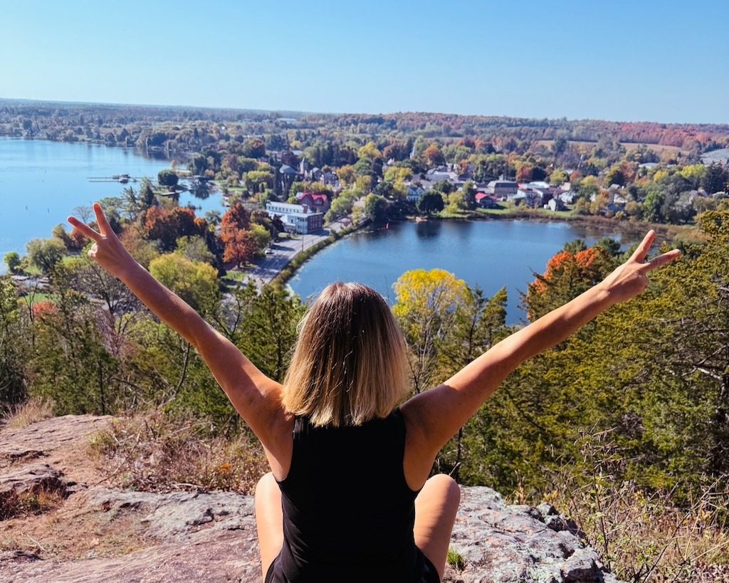 Westport Ontario overlooking Upper Rideau Lake