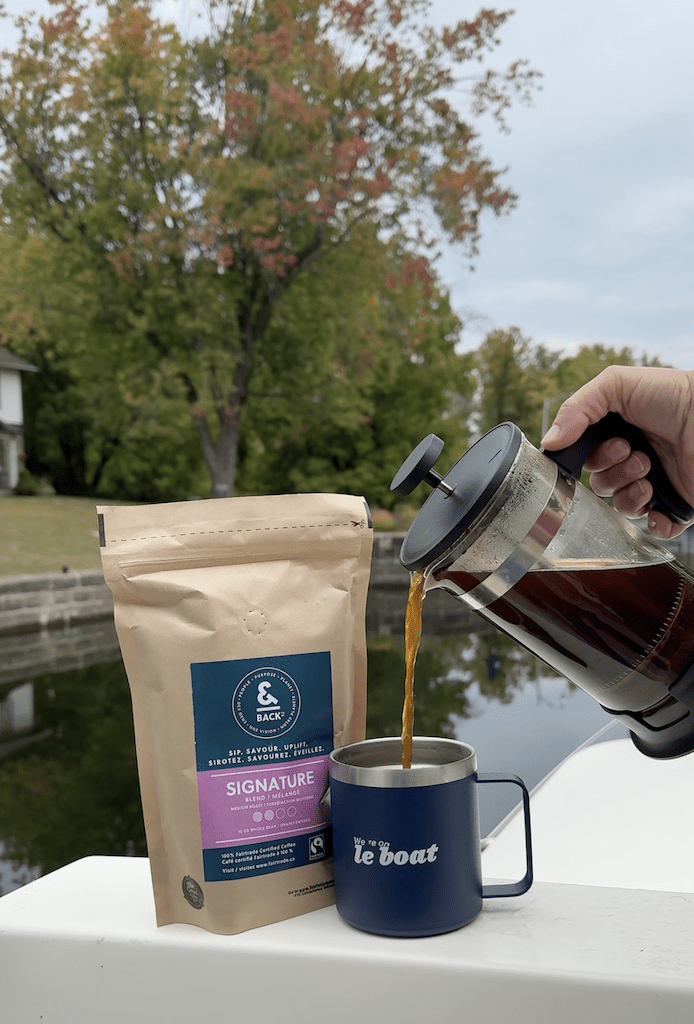 Canadian ethical brands Andback Coffee