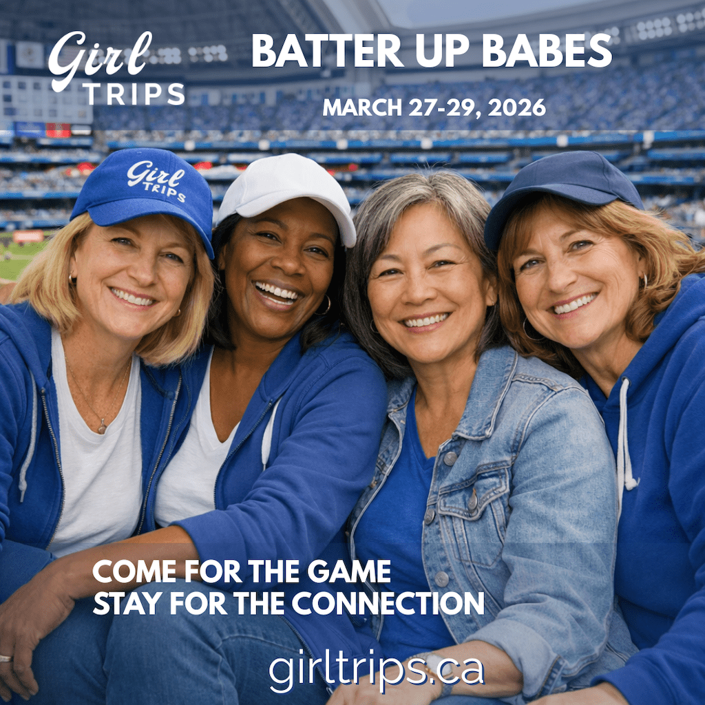 Girl Trips getaway promo graphic