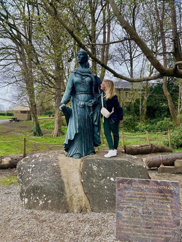 Don't miss Grace O'Malley, the 16th century pirate queen, in Westport, County Mayo, Ireland as part of this Ireland road trip itinerary.