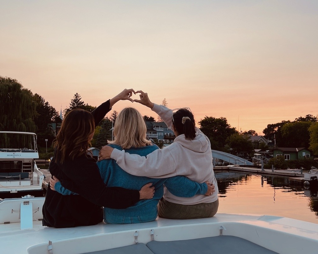 women on a Girl Trips retreat in Canada