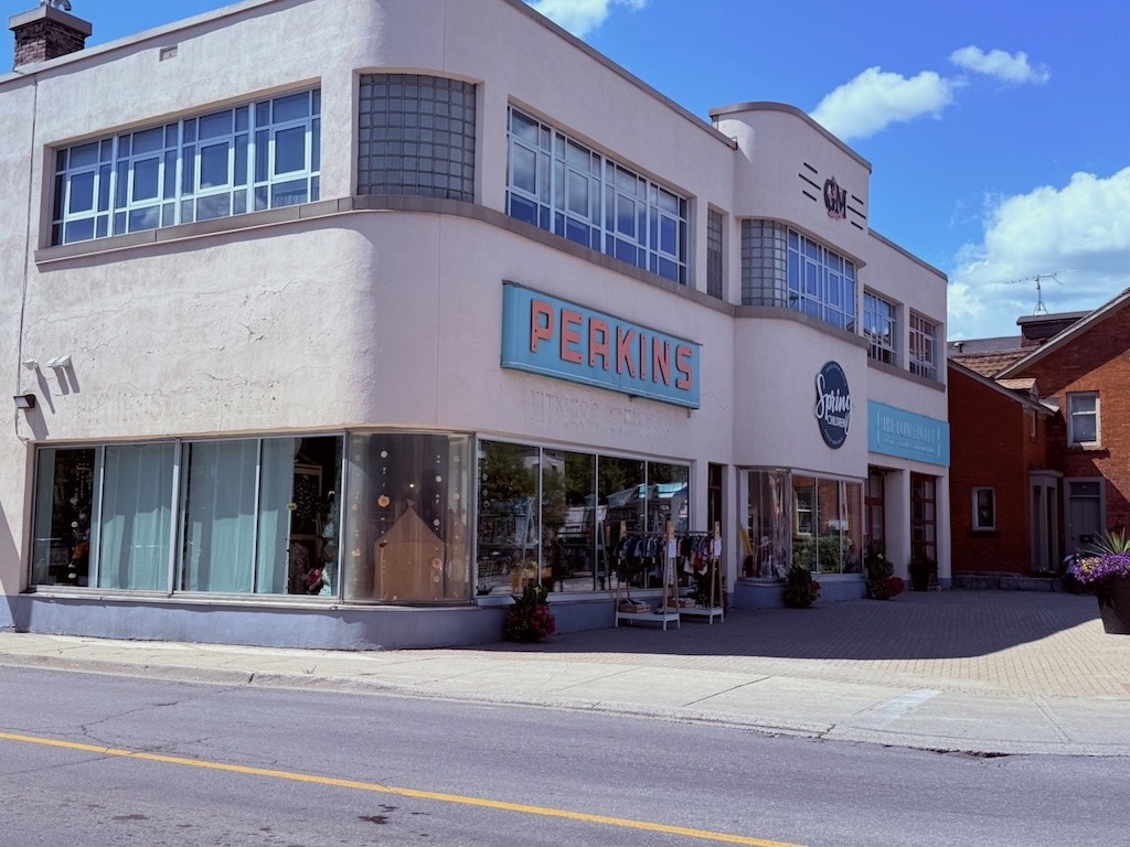 Things to do in Perth Ontario including browsing the historic storefronts on Gore Street