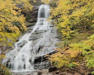 Beulach Ban Falls off the Cabot Trail