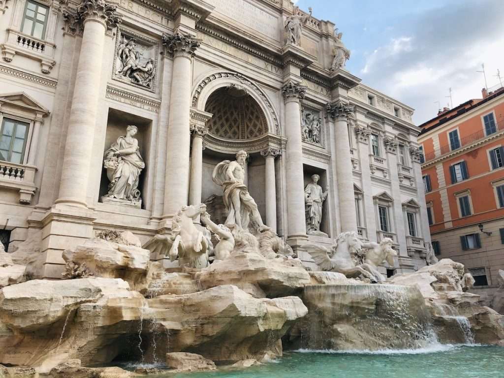 Trevi Fountain in Rome is not in the bucket for affordable vacation ideas Canada